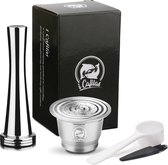 Hervulbare Nespresso Capsule - iCafilas Koffie Cup Set - Koffie Capsule - Nespresso cup - RVS