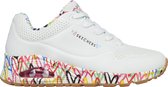 Skechers Uno - Loving Love Dames Sneakers - White - Maat 41