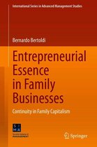 International Series in Advanced Management Studies - Entrepreneurial Essence in Family Businesses
