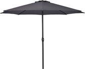 Bol.com Royal Patio parasol Trevi antraciet Ø300 aanbieding