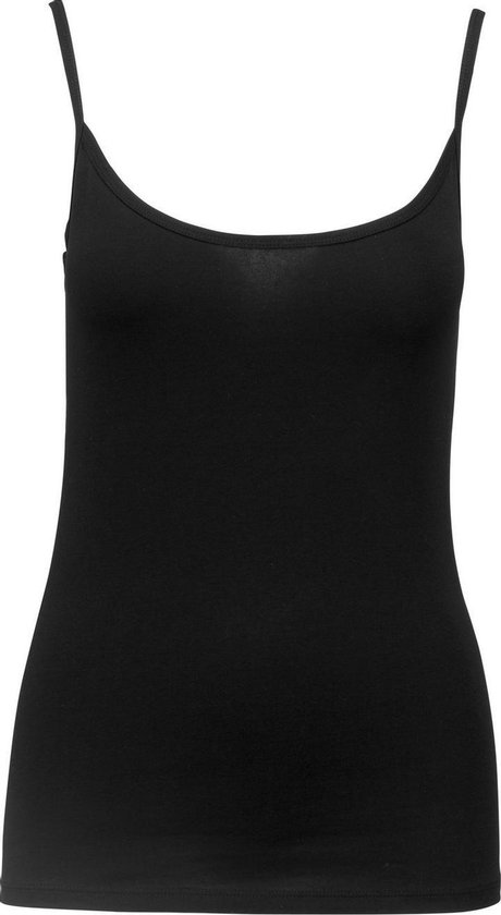 Kariban Dames/dames Strappy Tank Top (Zwart)