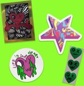 Stickerpack - Life is damn heart