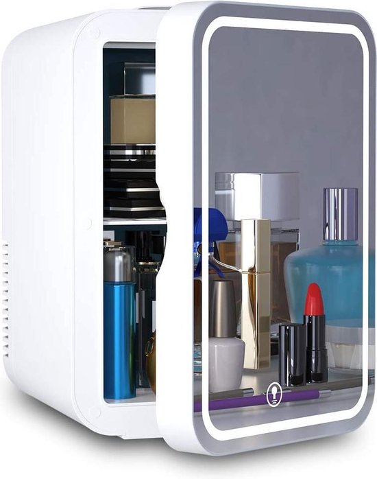 Make up koelkast - Beauty koelkast - Skincare fridge - mini koelkast - LED  verlichting | bol