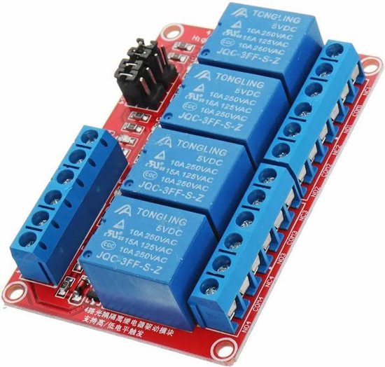 MODULE 1 RELAIS 5V 1 CANAL OPTOCOUPLEURS ARDUINO RASPBERRY - Cdiscount  Bricolage