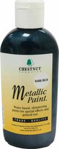 Chestnut Metallic Paint - Metallische Verf - Donkerblauw - 100 ml