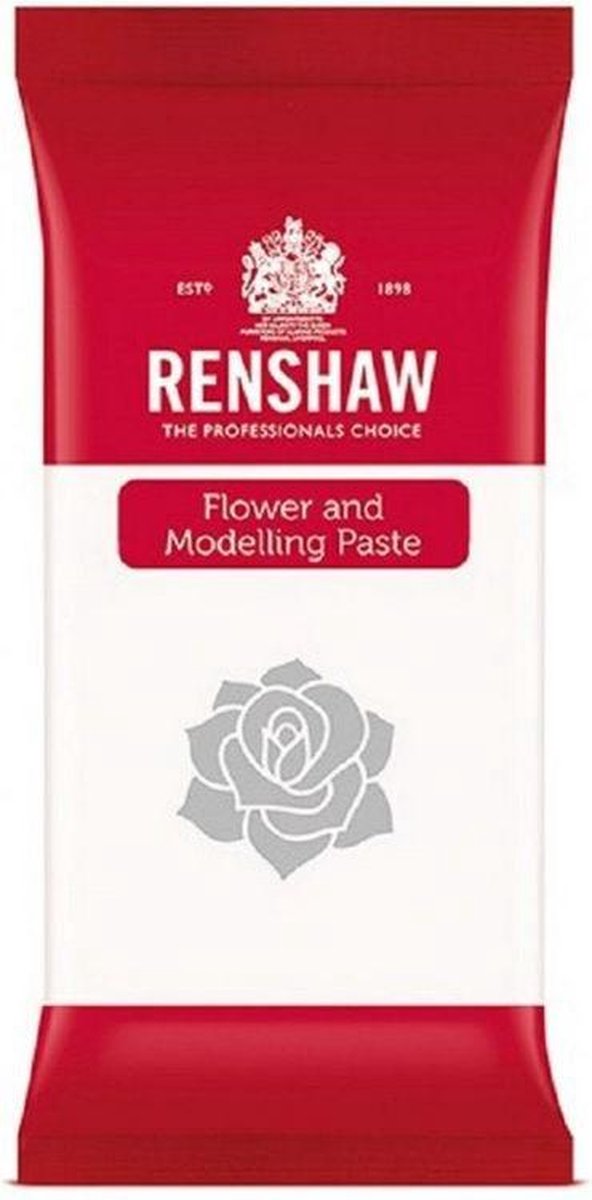 Renshaw Flower & Modelling Paste - Wit - 1kg