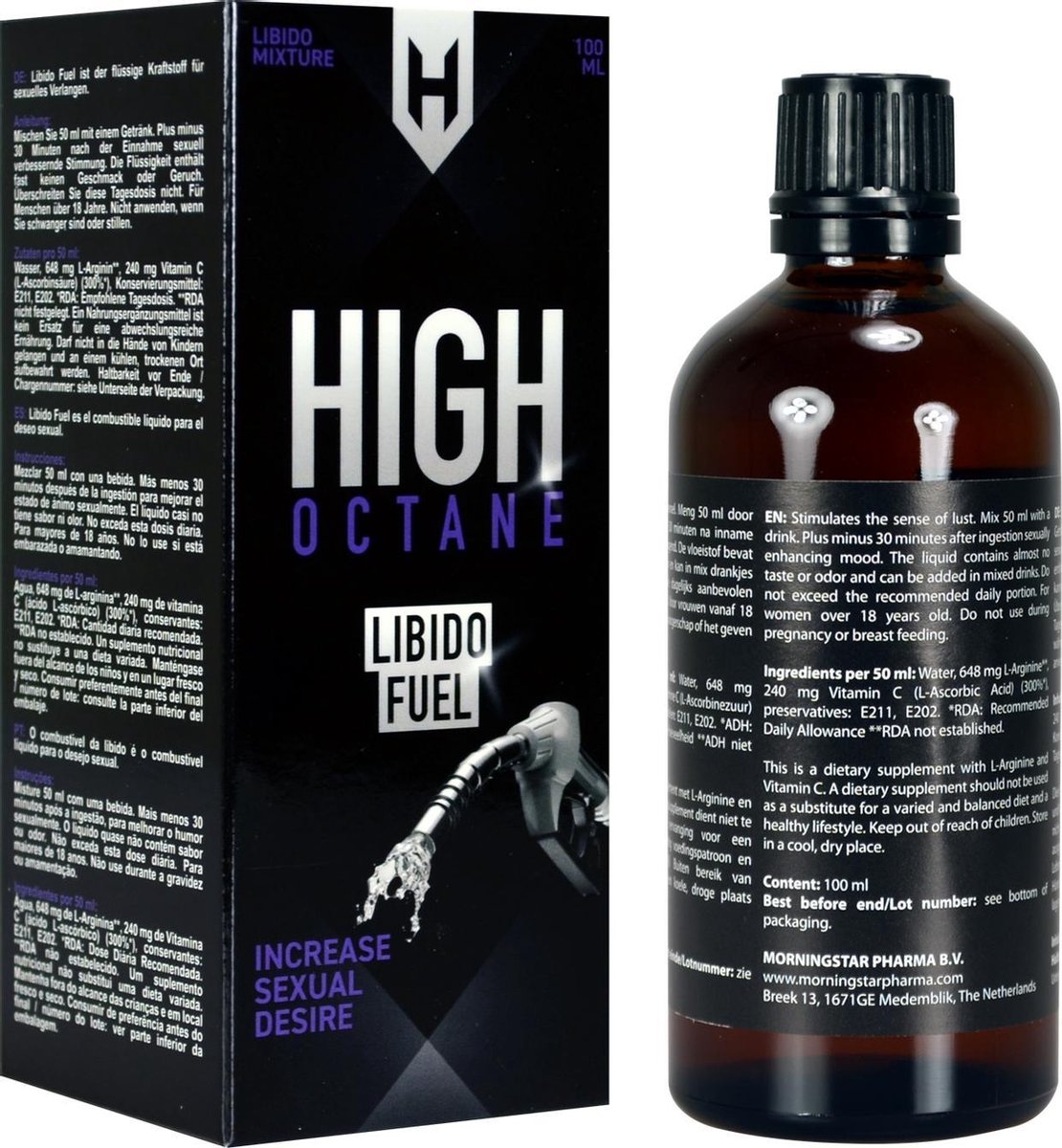 Goedkoopste High Octane - Libido Fuel - Lustopwekker - 100 milliliter
