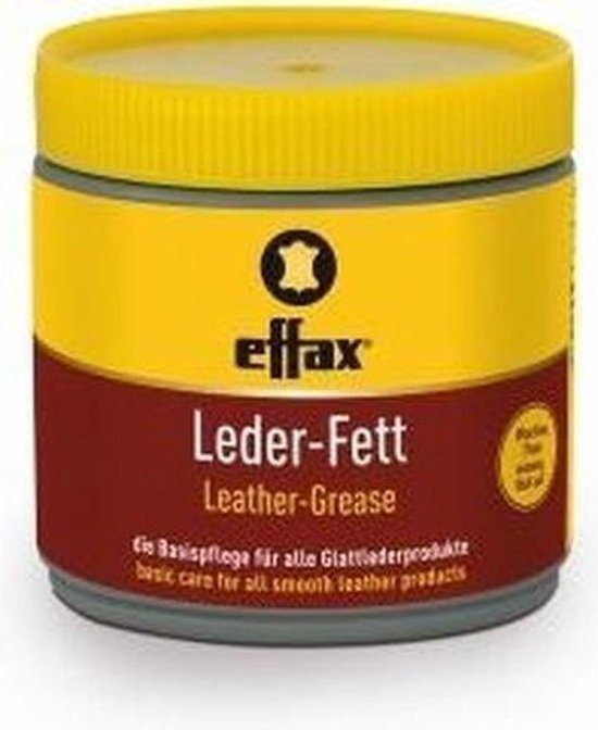 RelaxPets - Effax - Graisse pour cuir - Entretien du cuir - Cuir lisse - Entretien de base - Graisse vierge - 500 ml
