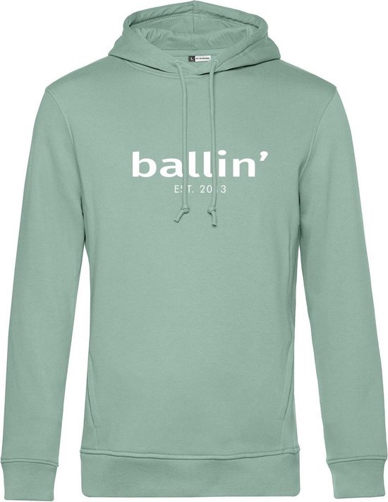 Ballin Est. 2013 - Sweats à capuche Basic homme - Vert - Taille L