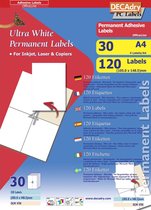 Decadry Etiketten / Labels 105 x 148.5mm