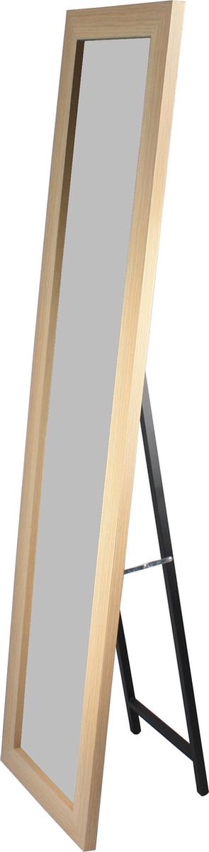 Lowander staande spiegel 160x40 cm - Passpiegel staand - Spiegels - Houten lijst
