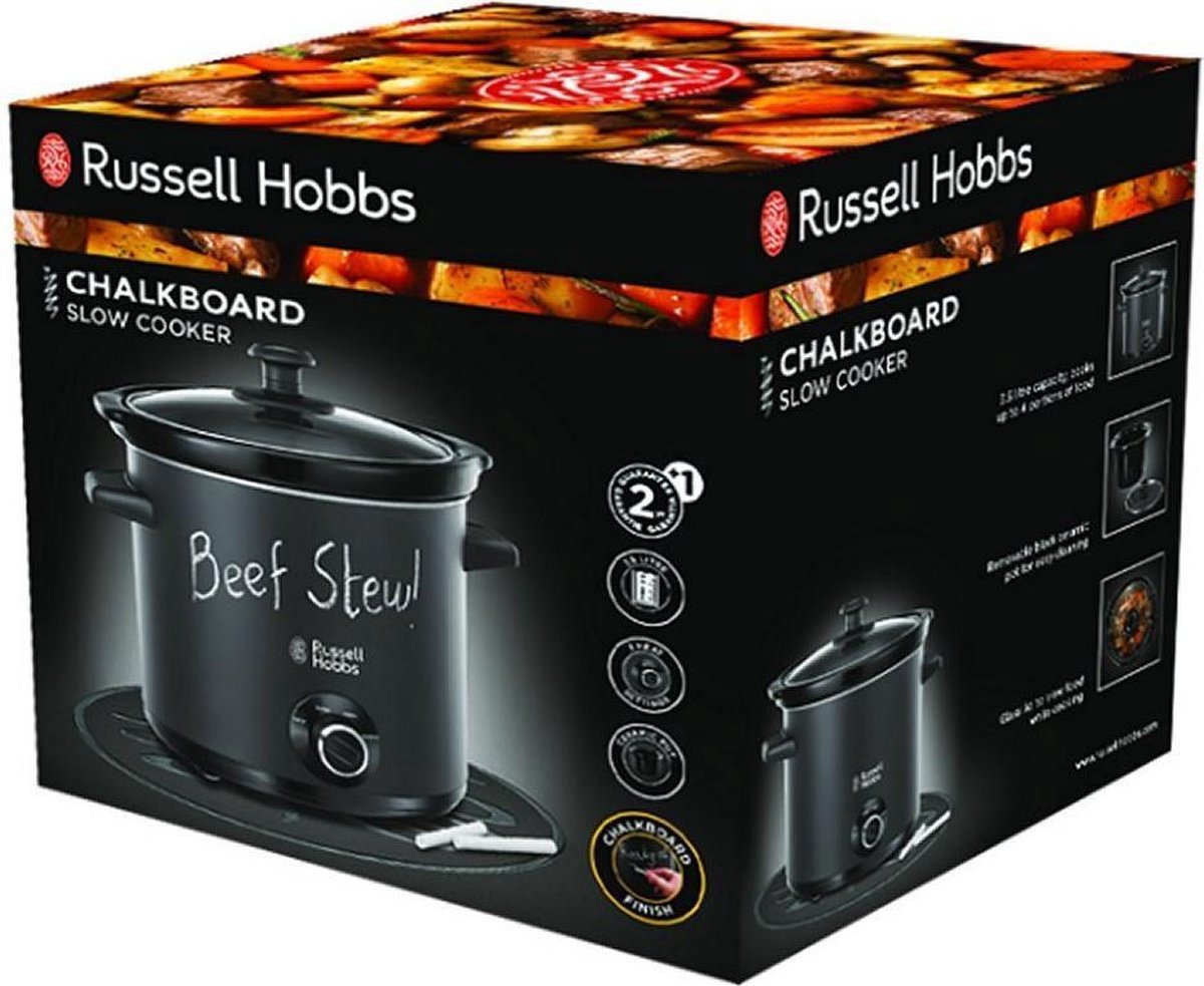 Russell Hobbs 2418056 Chalkboard 3.5 Liter Slowcooker