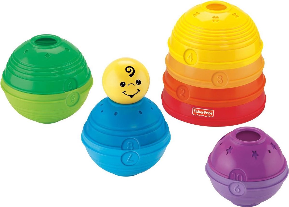 Fisher Price Stapel en Rol bekertjes — afbeelding 4