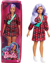 Barbie Fashionista pop - Plaid Jurkje