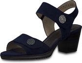 Jana Dames sandalette 28308-805  Blauw - Wijdte H - Maat 37