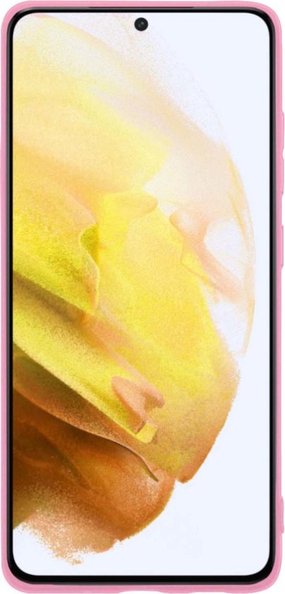 Coque Samsung Galaxy S21 Plus Housse Siliconen Housse Rose - 2x