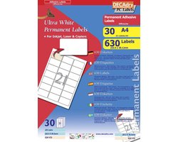 Decadry Etiketten / Labels 63.5 x  38.1mm