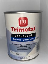 Trimetal Stelfloor Acryl Classic - Binnen&Buiten Vloerverf - "Groen" - 1L