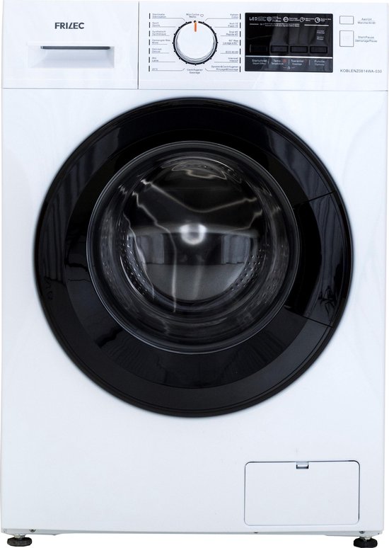 Wasmachine: Frilec KOBLENZ0814WA-030 - Wasmachine - Wit - 8kg laadvermogen, van het merk Frilec