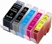 inktsjop Huismerk XL cartridges  voor Canon PGI 520 CLI 521  5 stuks