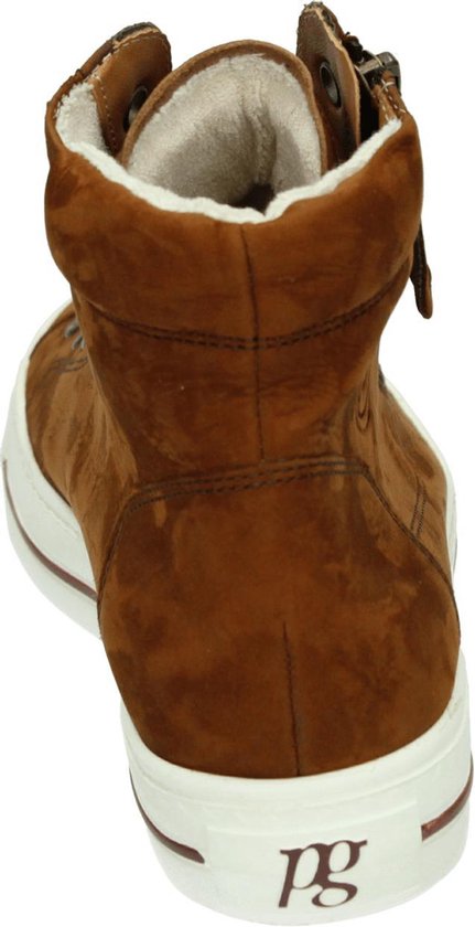 Camel PAUL GREEN Hoge sneaker 4024 | Omoda
