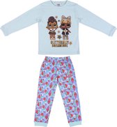 LOL Surprise - pyjama - kinder/tiener - Glitterally Dreaming - blauw - maat 104/110