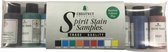 Chestnut Spirit Stain Samples -Rainbow Colors - 9 x 25 ml