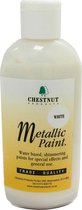 Chestnut Metallic Paint - Metallische Verf - Wit - 100 ml