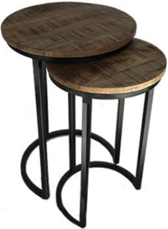 Kick bijzettafel nio - bruin bijzettafels