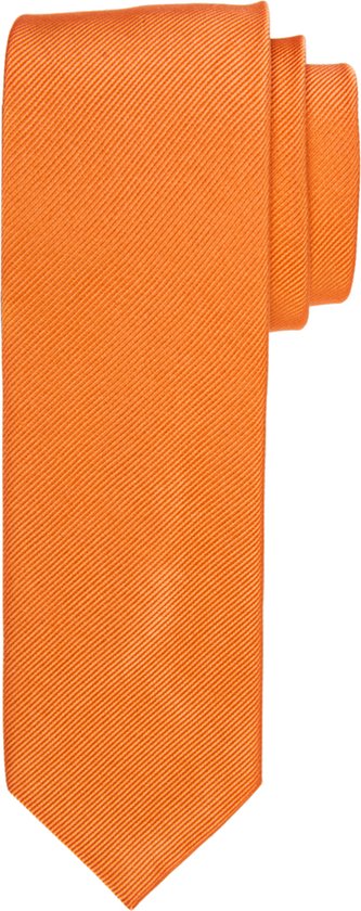 Profuomo stropdas - zijde - oranje - Maat: One size