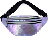 Heuptas - Holografisch Paars | PU Leder | 22 x 12 x 7 cm | Fashion Favorite