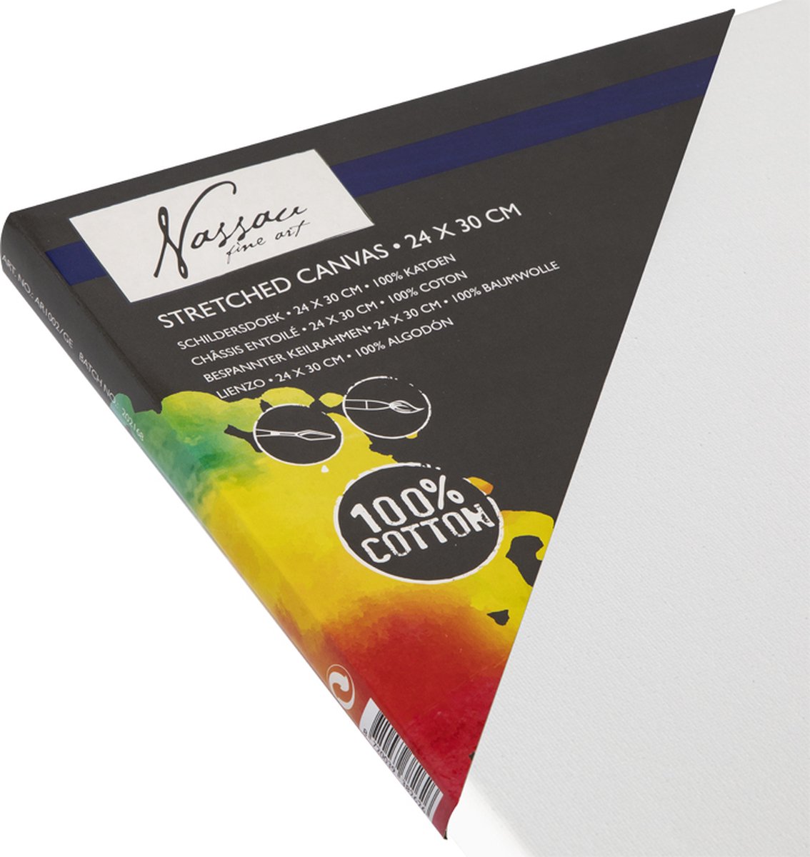Schildersdoeken Set 12pcs - Formaat 24x30 cm - geschikt voor acryl-, olie- en aquarelverf - hoogwaardige kwaliteit canvas - perfect voor kleine tot middelgrote schilderijen - goede prijs-kwaliteitverhouding — afbeelding 5
