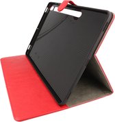 Étui pour Tablette - Étui Premium Book - Convient pour Samsung Tab S8 - Tab S7 - Rouge