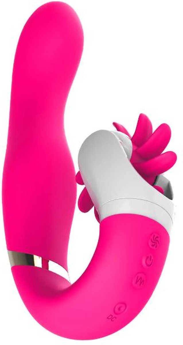Ivy - Vibrators voor vrouwen - Luxe roterende vibrator - Clitoris stimulator - G spot - Sex toys - Roze