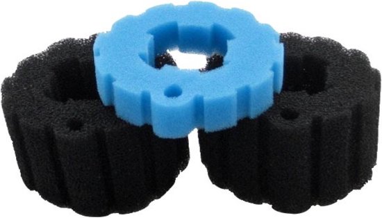 Black Beauty Foam Pontec PondoPress 5000 Set 2x zwart 1x blauw