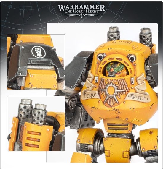 Games Workshop Warhammer 40K - Legiones Astartes: Cataphractii Terminator Squad (Modellini In Plastica)