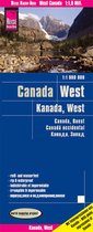Landkaart Canada West meertalig (1:1 900 000)