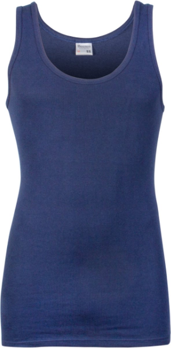 Beeren Heren Singlet M3000 Katoen Marine M