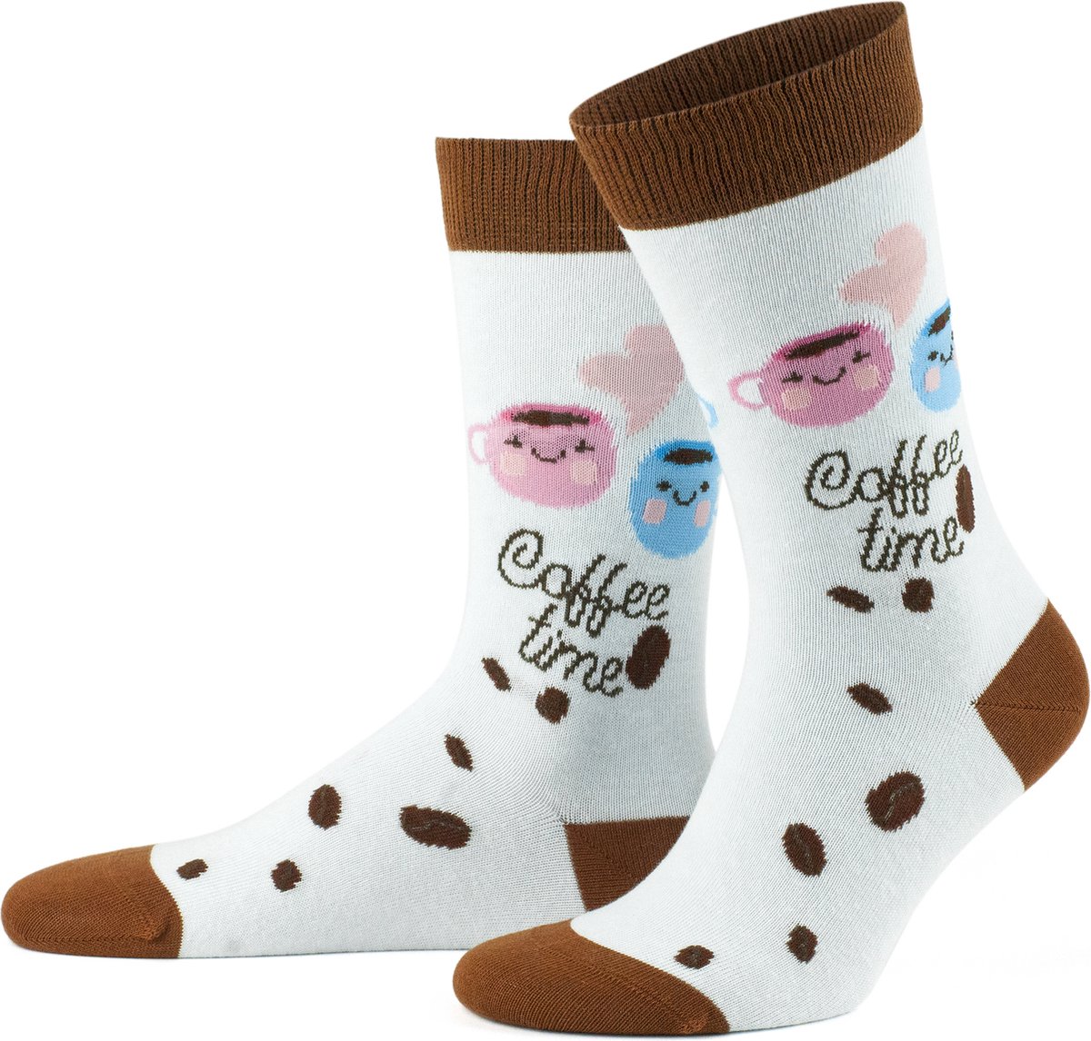 GoWith-katoen sokken-grappige cadeaus-2 paar-grappige sokken -sokken heren-39-42
