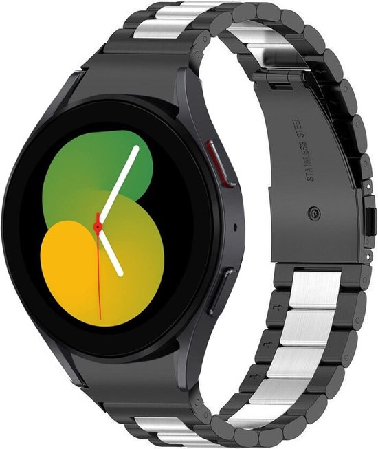 Stalen Smartwatch bandje Geschikt voor Samsung Galaxy Watch 5 40mm