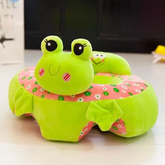 AdomniaGoods – Baby zitkussen – Baby zitstoel – Baby zitje – Baby sofa – Baby zitzak – Zit ontwikkeling – groen
