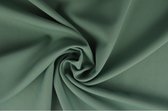 15 meter texture stof - Oud groen - 100% polyester