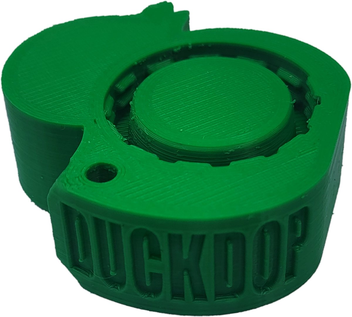 DuckDop® Limited Edition - Groen - Festival dop - Universele Flessendop - Inclusief grote sleutelhanger - Sta nooit meer in je eendje