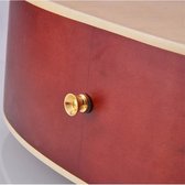 2 Stuks Straplock voor Akoestische Gitaar goud -  Ukelele Ukulele - Straplock met schroef en beschermring Gitaar Basaccessoires Accessoires
