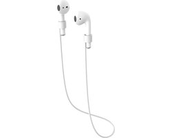 Siliconen Koord voor Iphone Airpods - Anti-Lost - Wit - OXILO