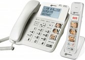 Geemarc DECT295-1 - Single DECT telefoon en vaste telefoon - Antwoordapparaat - Wit
