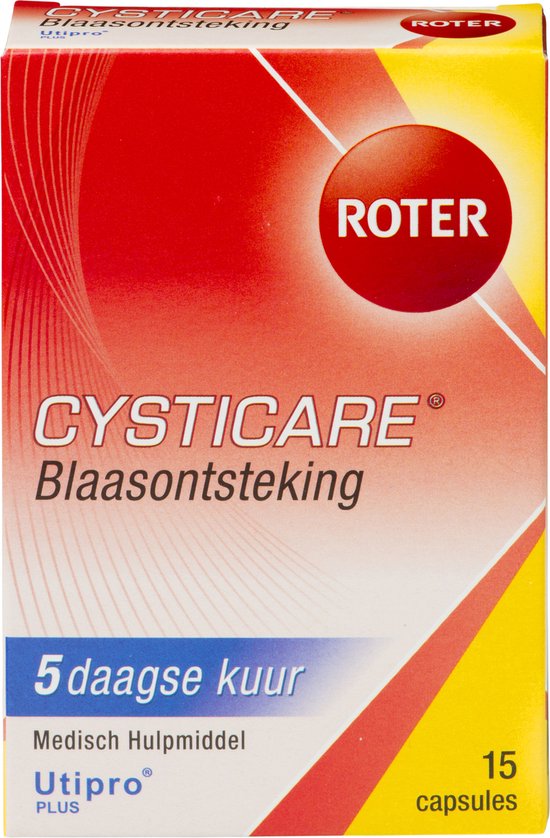 Roter Cysticare - Behandelkuur blaasontsteking - 15 tabletten - Roter