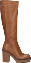 Notre-V 32290 Hoge laarzen - Dames - Cognac - Maat 39 | bol.com