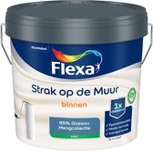 Flexa Strak op de muur - Muurverf - Mengcollectie - 85% Oceaan - 5 Liter