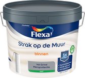 Flexa Strak op de Muur Muurverf - Mat - Mengkleur - Vol Grind - 10 liter